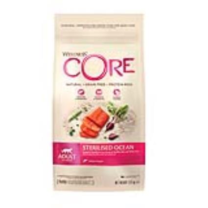 Wellness Core Adult Sterilised Ocean Salmão ração para gatos