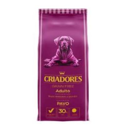 Criadores Grain Free Peru ração cães raças médias e grandes