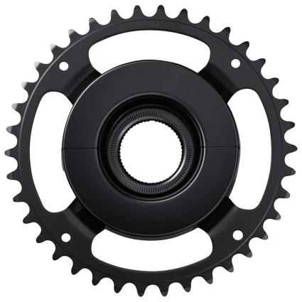 Shimano Steps E6100 E-bike Chainring Preto 38t