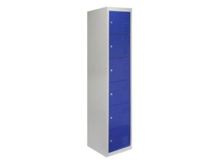 Estante MONSTER RACKING 6 Portas (Azul - 45x38x180cm)