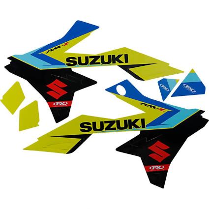 Factory Effex Evo17 Suzuki Rmz 450 18 Graphic Kit Colorido