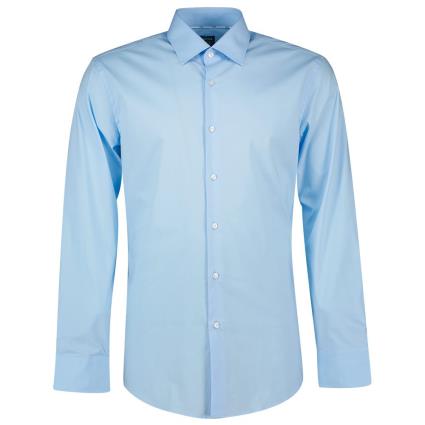 Boss H-hank Kent Shirt Azul 40 / 34 Homem