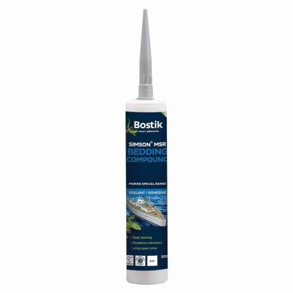 Bostik 600ml Msr Bedding Compound Sealant Transparente