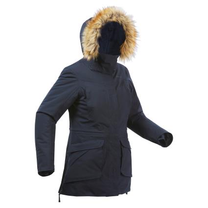 Parka quente e impermeável de caminhada - SH500 ultra-warm -20°C - mulher