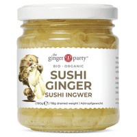 The Ginger Organic Pickled Sushi Ginger 190g - Pickles e fermentados