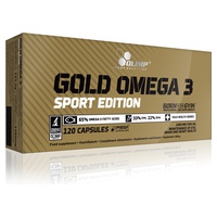 Olimp Gold Omega-3 Sport Edition 120 cápsulas - Gorduras Essenciais
