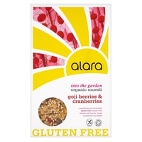 Alara Organic GF Goji & Cranberry Muesli 650g - Cereais