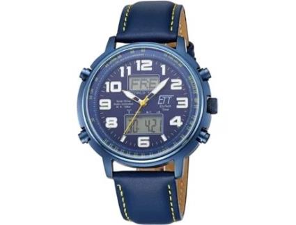 Relógio ETT ECO TECH TIME Homem (Pele - Azul)