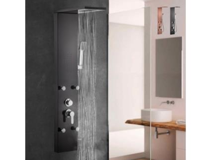 Misturador de coluna de chuveiro Chuveiro de mão 4 jatos de água Bormio