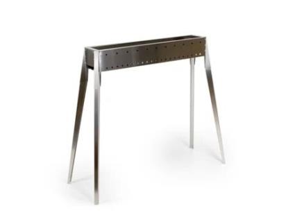 Canal de espeto de carvão para espetos Miami 800