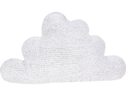 Almofada Infantil HAPPY DECOR KIDS Cloud (Branco - Algodão, Poliestireno - 30x50 cm)
