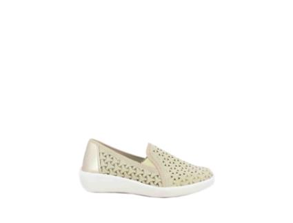 Sapatos Sport com Salto Doctor Cutillas (Sintético-Bege-40)