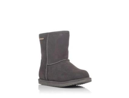 Botas Brumby Lo com Waterproof Emu (Pele-Cinzemto-36)
