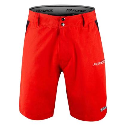 Force Blade Mtb Shorts With Pad Vermelho XL Homem