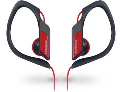 Auriculares PANASONIC RP-HS34E (In Ear - Vermelho)