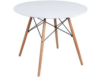 Mesa de Refeição DUDECO Oslo (Madeira - 76 x 74 cm)