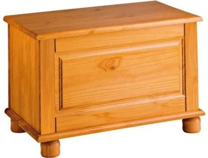 Baú DOGAR IMPORT Altea Mel  (Castanho - Pinho - 46x70x39 cm)