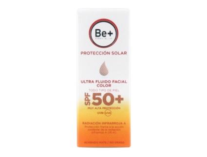 Protetor Solar BE+ SkinProtect Fotoprotetor Ultra Fluido Facial Color SPF50+ (50 ml)