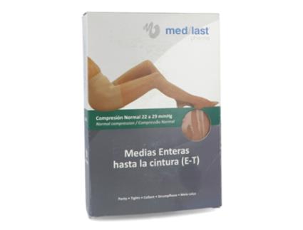 Collants de Compressão MEDILAST Bege Comp. Normal Xl