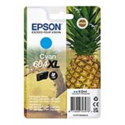 Tinteiro Epson 604XL Azul Original Série Ananás (C13T10H24010)