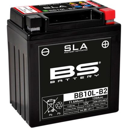 Bs Battery Bb10l-b2 Sla 12v 130 A Battery Prateado