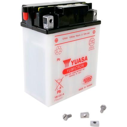 Yuasa Yumicron 12v 134.62x78.74x172.72 Mm Battery Transparente