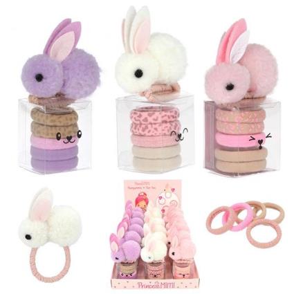 Princess Mimi Conjunto de Gravatas de Cabelo