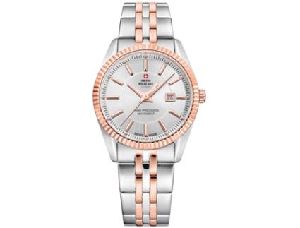 Relógio SWISS MILITARY BY CHRONO Mulher (Aço Inoxidável - Rosa)