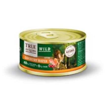 True Origins Kitten Wild Country Water Frango e Salmão