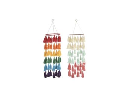Decoração Suspensa Dkd Home Decor Poliéster Algod.