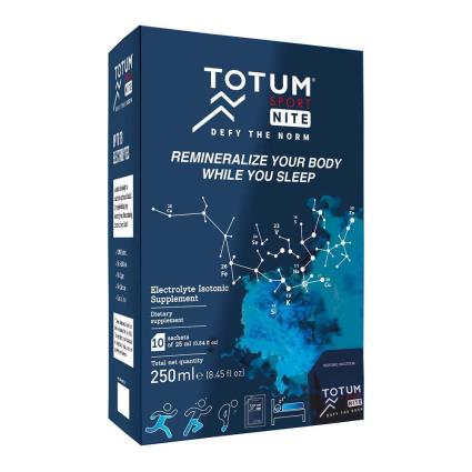 Totum Sport Nite 25 Ml X 10 Units Single-dose Envelopes Isotonic