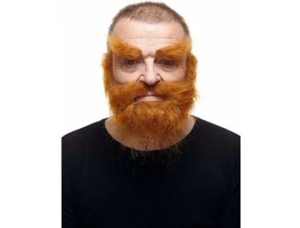 Barba VIVING Média (Ruiva - Com Sobrancelhas)