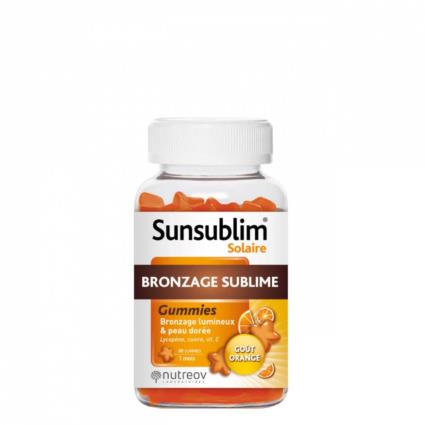 Nutreov Sunsublim Solaire Bronzage Sublime Gomas 60unid.