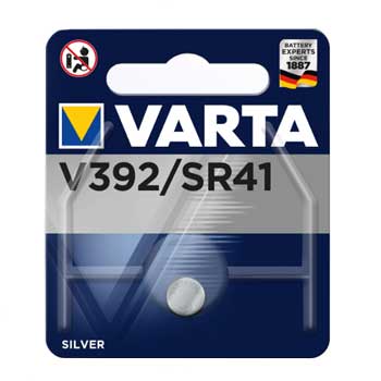 Pilha Varta V392 LR41/L736 1,55V Relógios