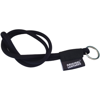 Fita Lanyards Long Tube Preto ø8 x 470 mm 3un