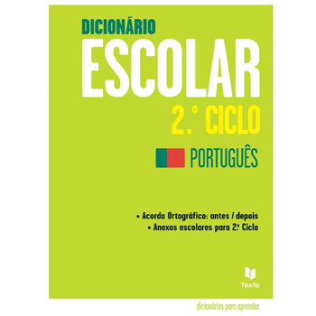 Dicionário Escolar 2º Ciclo Português