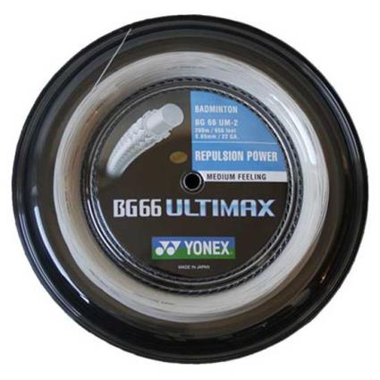 Yonex Bg 66 Ultimax 200 M Badminton Reel String Preto 0.65 mm