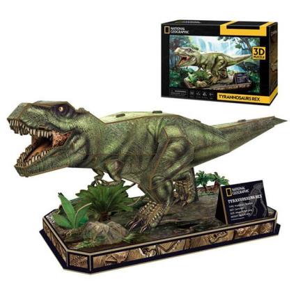 National Geographic Puzzle 3D Tiranossauro Rex