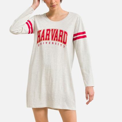 Harvard Camisola comprida de mangas compridas, em algodão, Harvard