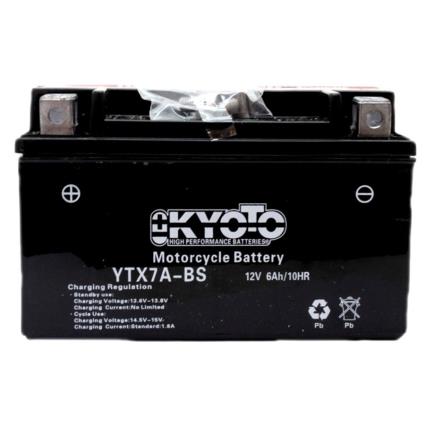 Bateria de moto kyoto ytx7a-bs