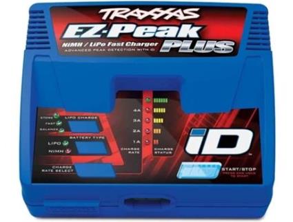 Peça para Telecomandados TRAXXAS Charger, Ez-Peak Plus, 4 Amp, Nimh Lipo W/ Id Auto Battery