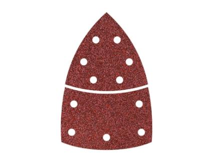 Wolfcraft 3118000 - 15 folhas abrasivas aderentes
