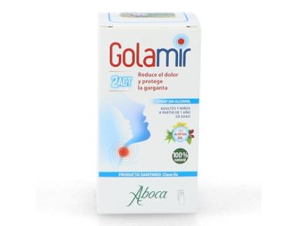 Sprays para a Garganta ABOCA Golamir 2Act Spray No Alcohol 30 ml