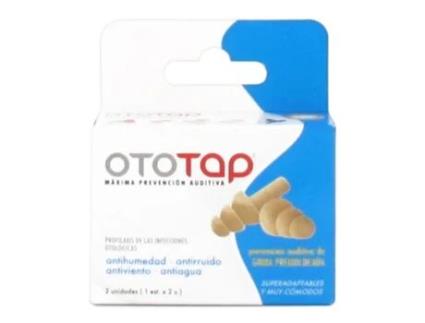 Tampões de Ouvido OTOTAP Goma 2 Unidades