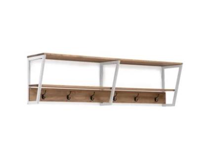 Estante BO x  FURNITURE (Madeira - Branco - 198 x 35 x 47.5 cm)