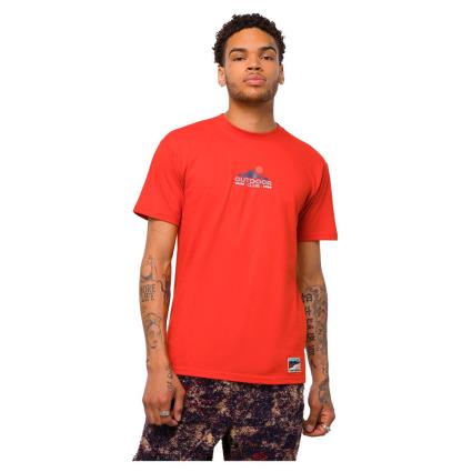 Vans Outdoor Club Short Sleeve T-shirt Laranja L Homem