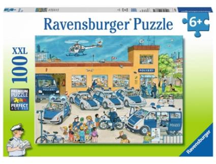 Puzzle  Esquadra da Polícia (100 Peças)