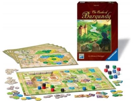 Jogo de Tabuleiro  The Castles of Burgundy (2 kg - 31 x 22 x 6,5 cm - Inglês - Idade Mínima: 12)