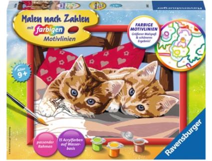 Livro para Colorir RAVENSBURGER Gatos