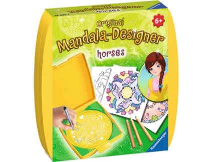 Kit de Desenho RAVENSBURGUER Mini Mandala-Designer Horses